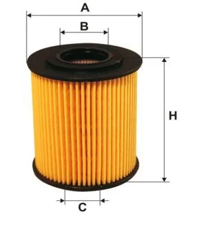 Фільтр масляний двигуна BMW E39, E46 /OE649/5 (WIX-FILTERS) WIX FILTERS WL7283