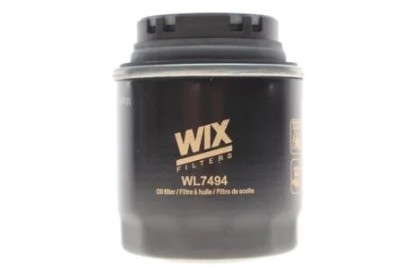 Фільтр масляний двигуна AUDI, SEAT, SKODA, VW (WIX-FILTERS) WIX FILTERS WL7494