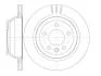 Диск гальмівний задній (кратно 2) (Remsa) VW T5 >10 (D61160.10) WOKING D6116010 (фото 1)