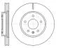 Диск гальмівний передній (кратно 2) (Remsa) Chevrolet Captiva, Opel Antara (D61183.10) WOKING D6118310 (фото 1)