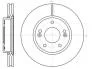 Диск гальмівний передній (кратно 2) (Remsa) Hyundai Tucson I, i30, Kia Sportage, Ceed 08>12, Soul, Venga (D61208.10) WOKING D6120810 (фото 1)