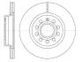 Диск гальмівний передній (кратно 2) (Remsa) VAG Octavia II Yeti / Golf V VI Caddy III Jetta III IV (D6647.10) WOKING D664710 (фото 1)