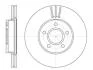 Диск гальмівний передній (кратно 2) (Remsa) Ford Focus II III C-max I II Grand C-max I (D6710.10) WOKING D671010 (фото 1)