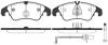 Колодки гальмівні диск. перед. (Remsa) Audi A4 09>16 A6 11>18 Q5 08>17 (P12043.31) WOKING P1204331 (фото 1)