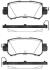 Колодки гальмівні диск. задн. (Remsa) Mazda Cx-5 2.0 11-,Mazda Cx-5 2.2 11- (P14073.00) WOKING P1407300 (фото 1)