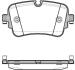 Колодки гальмівні диск. задн. (Remsa) Audi Q7 15&gt; (P17683.08) WOKING P1768308 (фото 1)