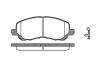Колодки гальмівні диск. перед. (Remsa) Citroen C4 aircross 2.0 10-,Dodge Caliber 2.0 06- (P9043.12) WOKING P904312 (фото 1)