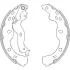 Колодки гальмівні бараб. задн. (Remsa) Suzuki SX4 06-14,Fiat Sedici 06-14 (Z4227.00) WOKING Z422700 (фото 1)