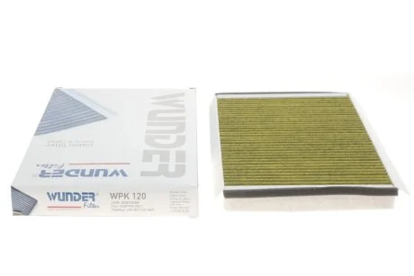 Фільтр салону WUNDER WUNDER FILTER WPK 120