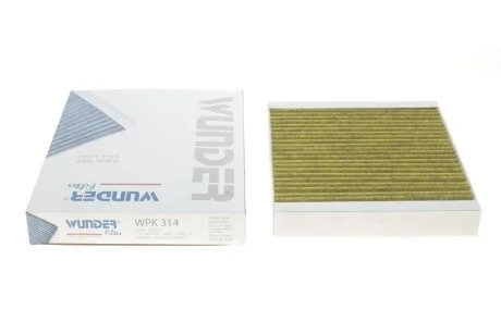 Фільтр салону WUNDER WUNDER FILTER WPK 314